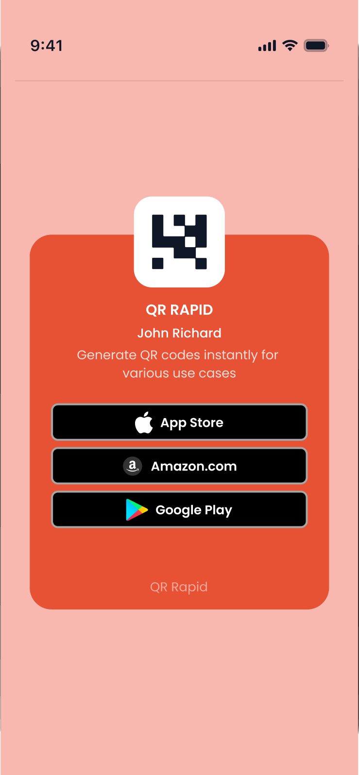 Link to your app’s download page on iOS or Android.