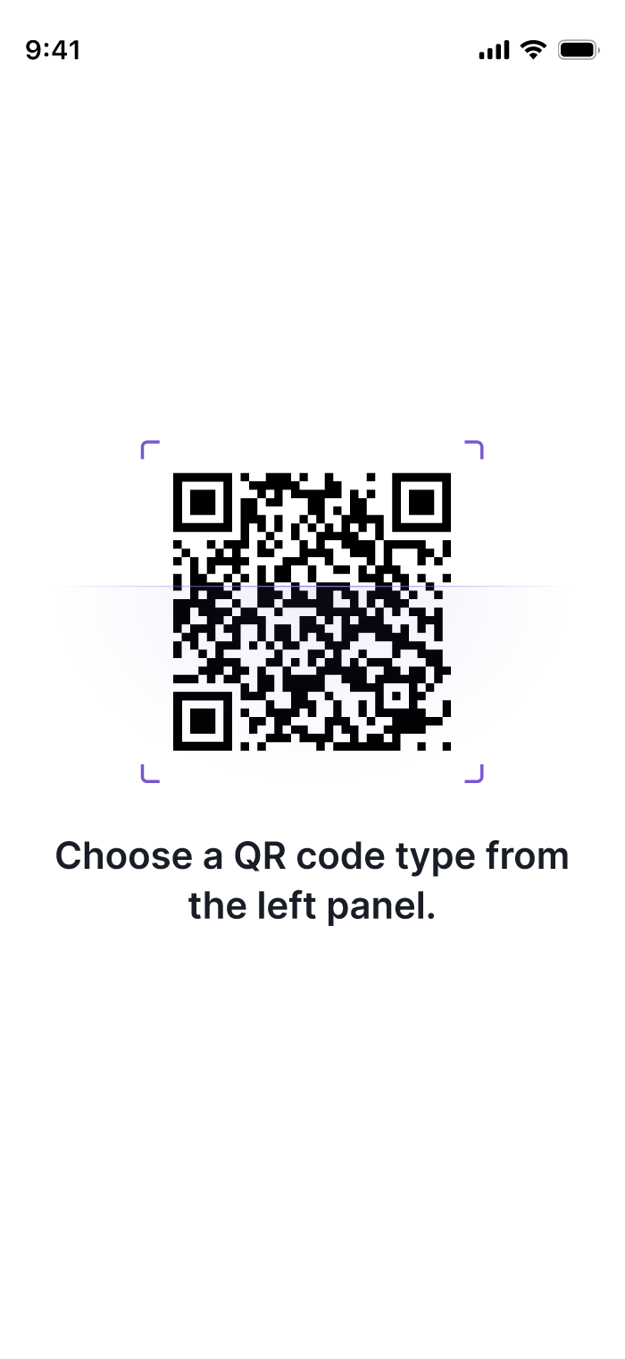 Blank QR Code